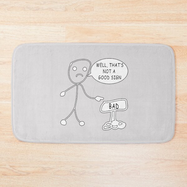 Item preview, well thats not a good sign designed and sold by Feline Rockstars.
