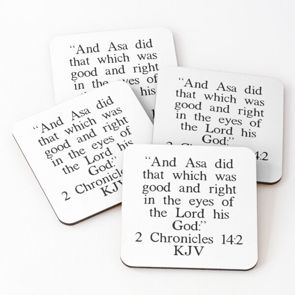 Item preview, 2 Chronicles 14:2 KJV designed and sold by IBMClothing.
