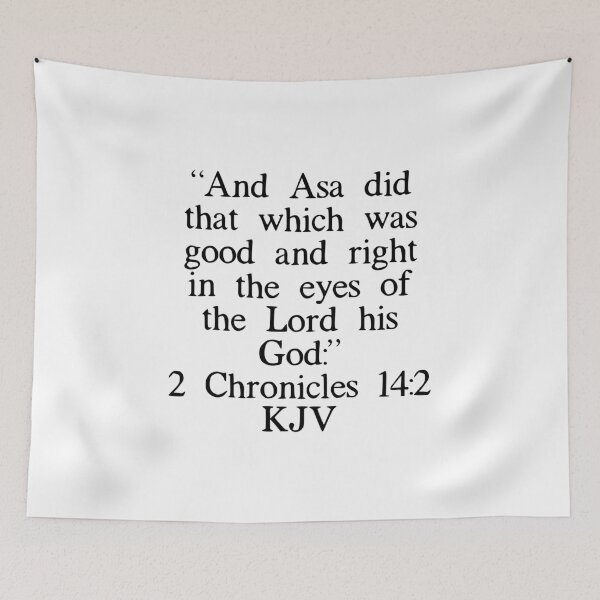 Item preview, 2 Chronicles 14:2 KJV designed and sold by IBMClothing.