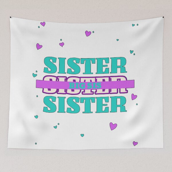 Item preview, Big Sister with hearts designed and sold by Crystalsgraphix.