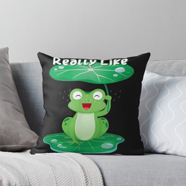 Item preview, I Just Really Like Frogs Ok designed and sold by SharonBender.
