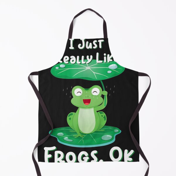 Item preview, I Just Really Like Frogs Ok designed and sold by SharonBender.