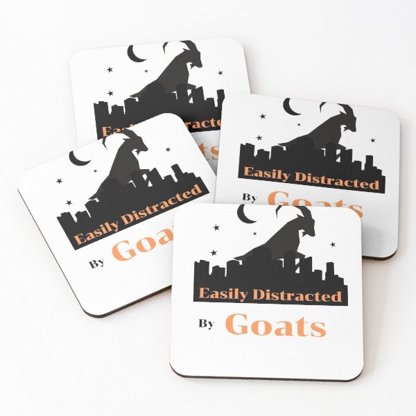 Item preview, Easily Distracted By Goats, Goat Lover Tshirt , Animal Lover, Goat Lover Gift designed and sold by arteng789.