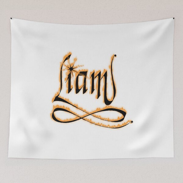 Item preview, Liam - Calligraphy designed and sold by AhMath.