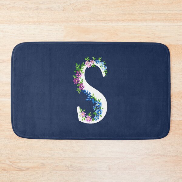 Item preview, Personalised Letter S Floral Print designed and sold by MichelleLangan.