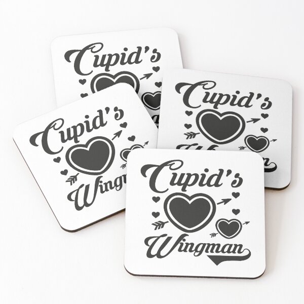 Item preview, Cupid's Wingman - Funny Valentines designed and sold by ecdato.