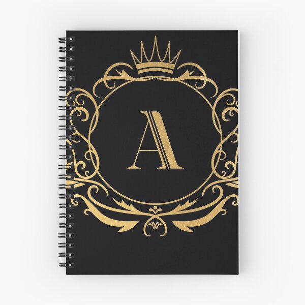 Item preview, Monogram letter A - name, emblem | gold designed and sold by rattob.