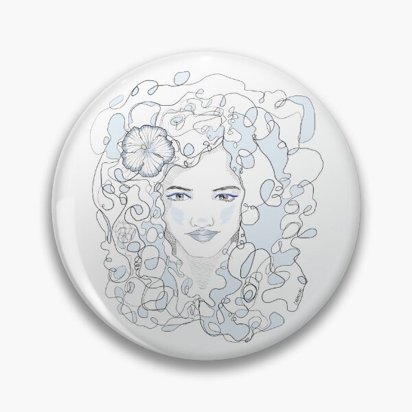 Item preview, Light Blue Woman designed and sold by CarmelCay.
