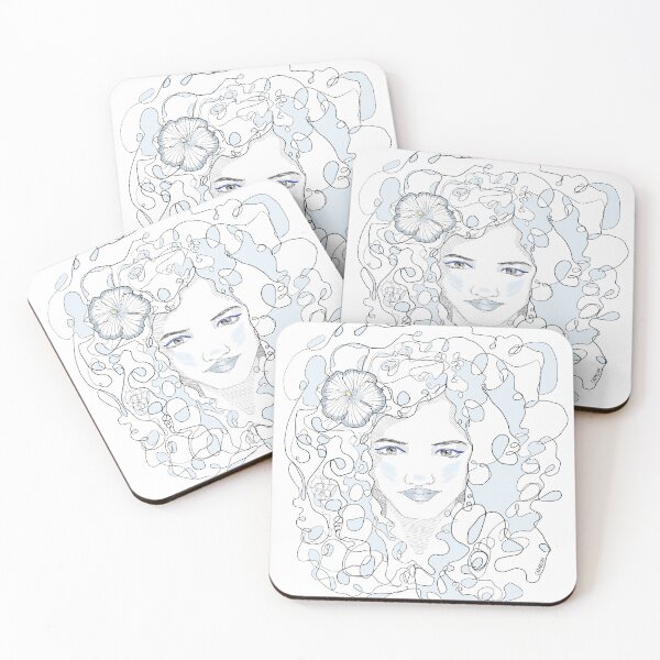 Item preview, Light Blue Woman designed and sold by CarmelCay.