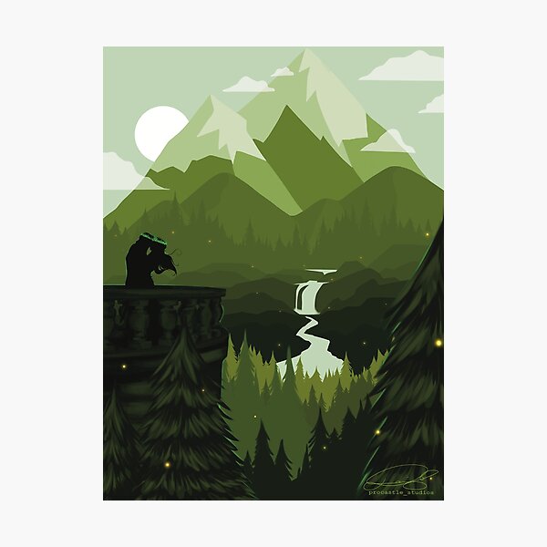 Throne of Glass Photographic Print