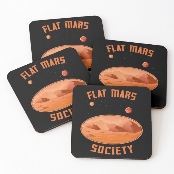 Item preview, Flat Mars Society Retro designed and sold by erinlee0803.