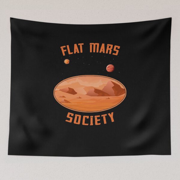 Artikelvorschau, Flat Mars Society Retro entworfen und verkauft von erinlee0803.