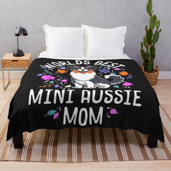 Item preview, Mini Australian Shepherd Gifts Worlds Best Aussie Mom designed and sold by SharonBender.