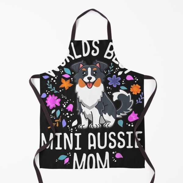 Item preview, Mini Australian Shepherd Gifts Worlds Best Aussie Mom designed and sold by SharonBender.