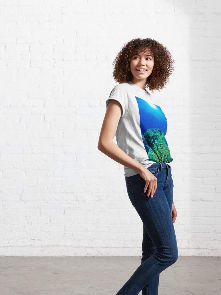 Alternate view of Coral reef scene Classic T-Shirt