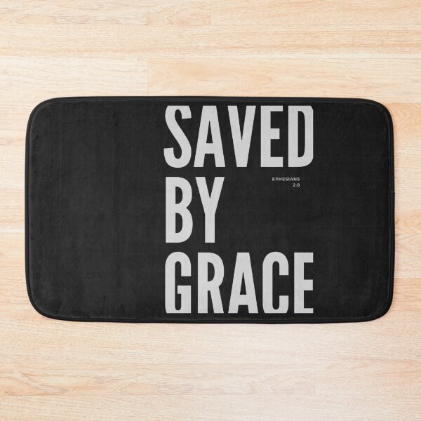 Item preview, Christian quote Saved by grace Ephesians 2:8 designed and sold by pureheartvision.