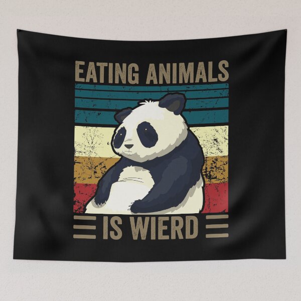 Item preview, VINTAGE EATING ANIMALS IS WIERD designed and sold by noahs-shop.