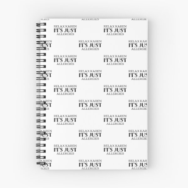 Item preview, Relax Karen, it's just allergies funny covid design with trending font designed and sold by ashdenent.