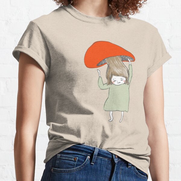 Mushroom Girl Classic T-Shirt