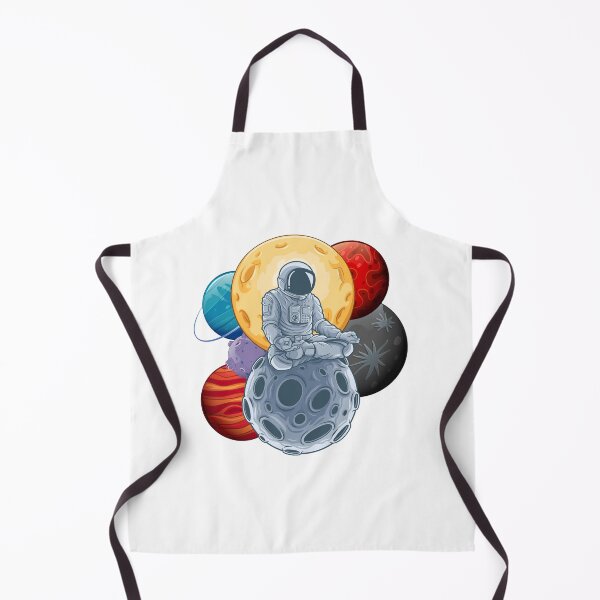Item preview, Meditation astronaut designed and sold by Curlyhaire.