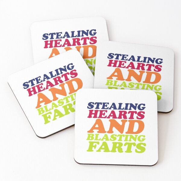 Item preview, STEALING HEARTS AND BLASTING FARTS Sticker designed and sold by Shop us .