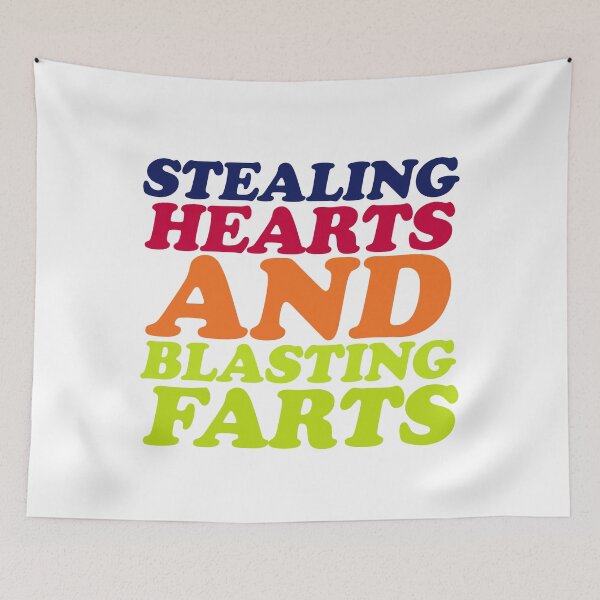 Item preview, STEALING HEARTS AND BLASTING FARTS Sticker designed and sold by Shop us .