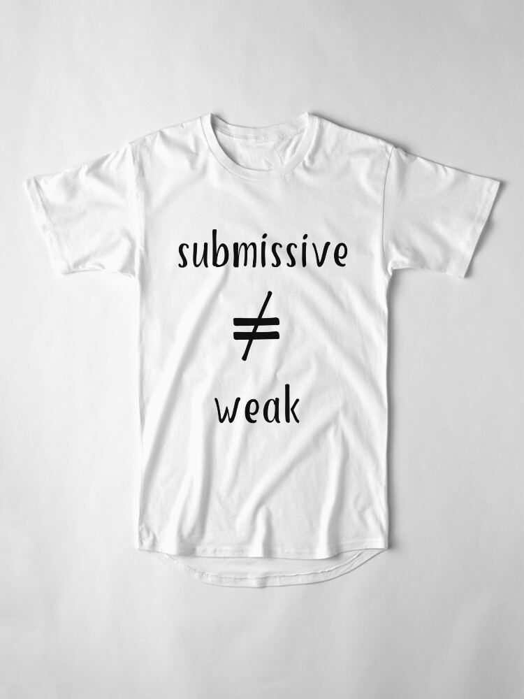 She's The Boss Submissive Kink Cuffs Bdsm Tee Shirt