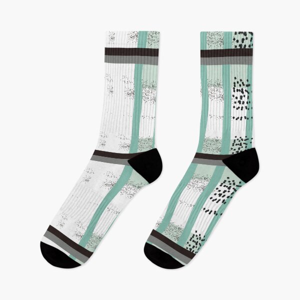 Item preview, Mint Black Oriental-Inspired Pattern designed and sold by moongmakes.