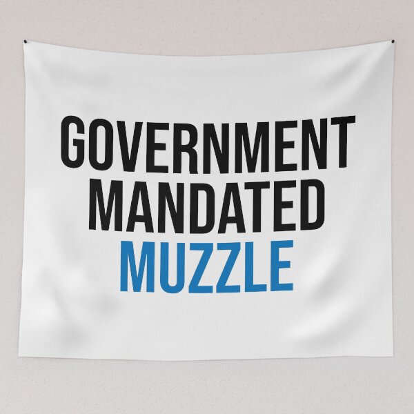 Item preview, Government Mandated Muzzle Pandemic designed and sold by Sour Soul.