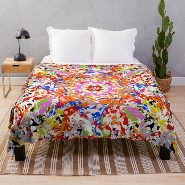 Item preview, Kaleidoscope colour explosion abstract designed and sold by Diane Hunter Art.