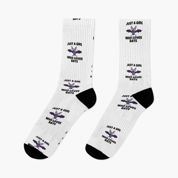 Item preview, Just A Girl Who Loves Bats Gift designed and sold by Emerg-Apparel.