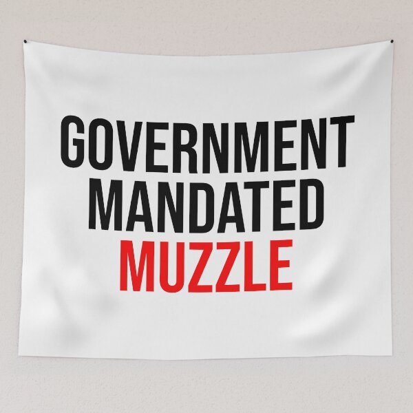 Item preview, Government Mandated Muzzle Epidemic designed and sold by Sour Soul.