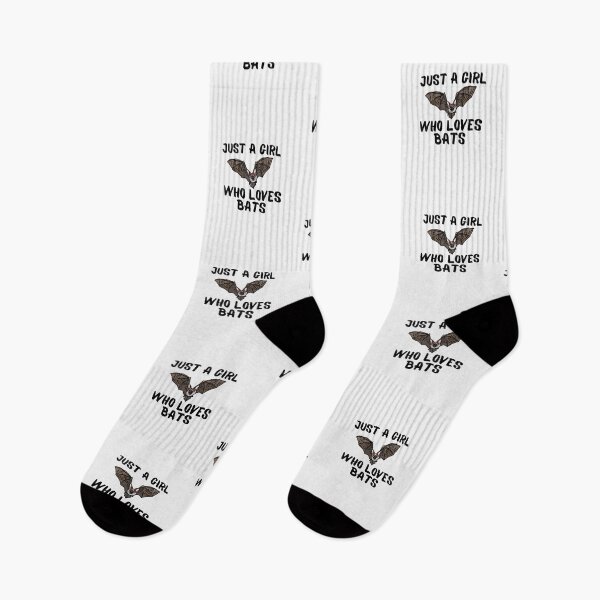Item preview, Just A Girl Who Loves Bats Gift designed and sold by Emerg-Apparel.