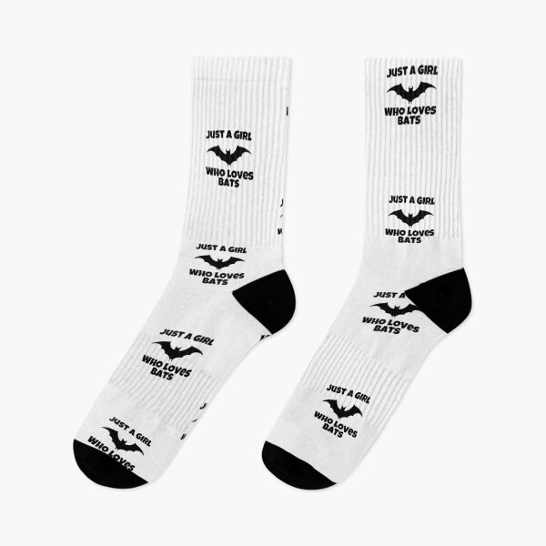 Item preview, Just A Girl Who Loves Bats Gift designed and sold by Emerg-Apparel.