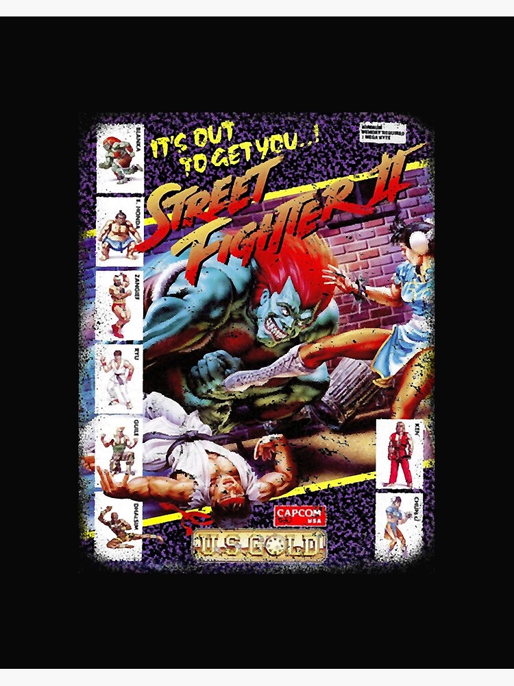 Super Street Fighter II - Blanka | Art Board Print