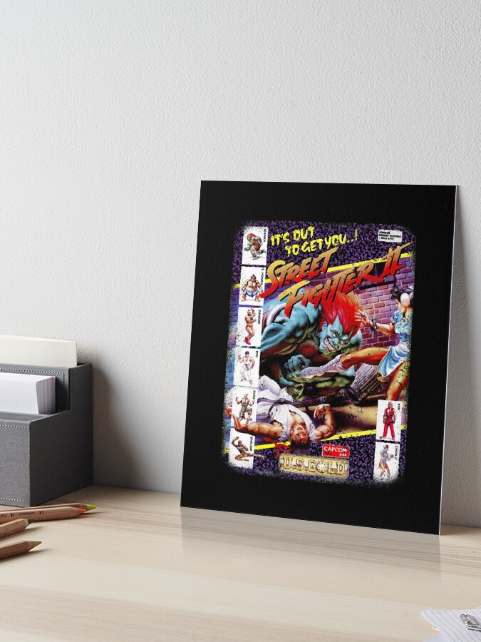 Super Street Fighter II - Blanka | Art Board Print