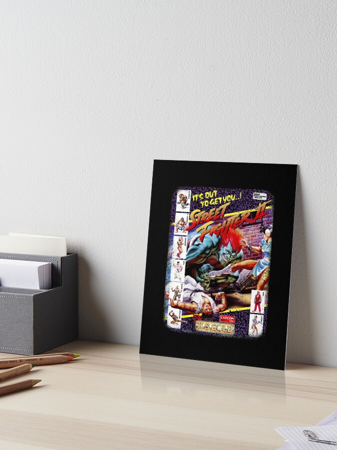 Super Street Fighter II - Blanka Art Board Print for Sale by