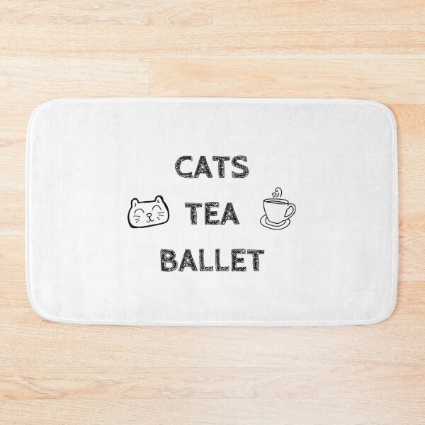 Item preview, Cats. Tea. Ballet designed and sold by TheGreenGoat.