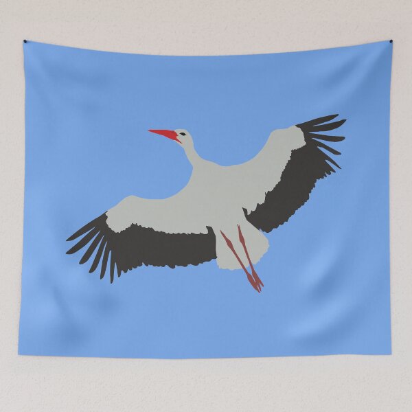 Item preview, White stork (Ciconia ciconia) designed and sold by Danler.
