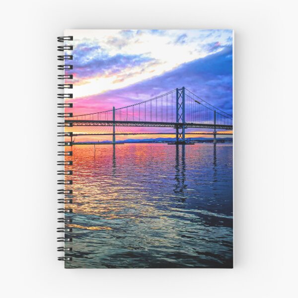 Item preview, Sunset at New Forth Bridge Scotland  designed and sold by flyingscot.