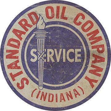 "Standard Oil" Sticker for Sale by PetroleumSpirit | Redbubble