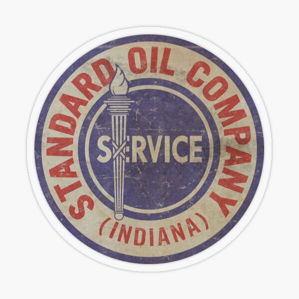 "Standard Oil" Sticker for Sale by PetroleumSpirit Redbubble