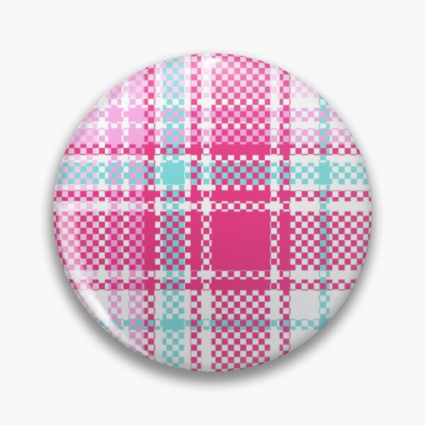 Artikelvorschau, Mint Pink Twill Check Muster entworfen und verkauft von moongmakes.