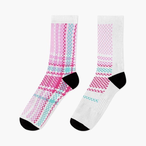 Item preview, Mint Pink Twill Check Pattern designed and sold by moongmakes.