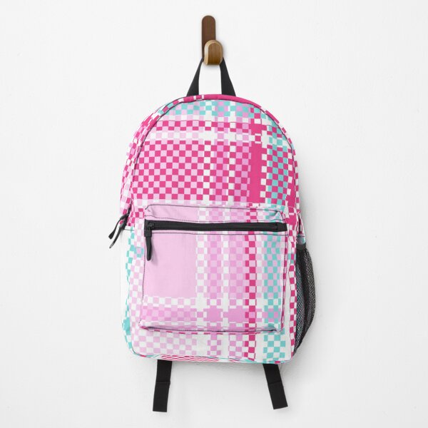 Item preview, Mint Pink Twill Check Pattern designed and sold by moongmakes.