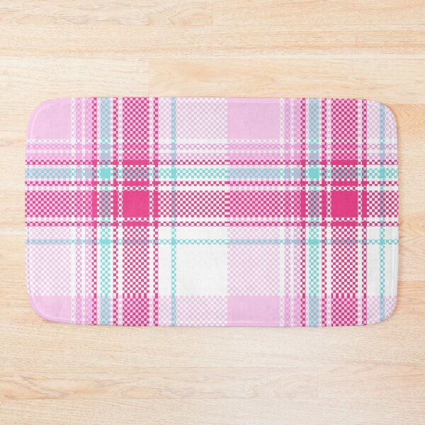 Item preview, Mint Pink Twill Check Pattern designed and sold by moongmakes.