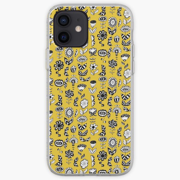 Flower Daisy Doodles iPhone Soft Case