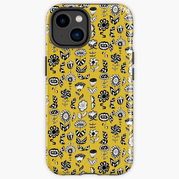 Flower Daisy Doodles iPhone Tough Case