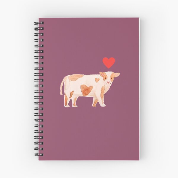Item preview, Cute cow with heart over it's head designed and sold by Ugle0404.