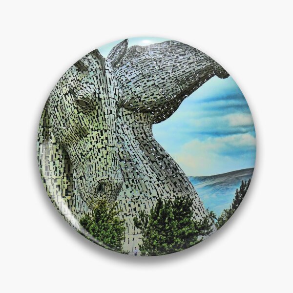 Item preview, The Kelpies are 30-metre-high horse-head sculptures designed and sold by flyingscot.